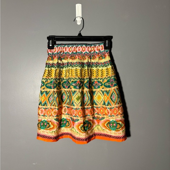 Anthropologie Tanvi Kedia Mini Skirt Women’s Size XS Made in India - Picture 3 of 4